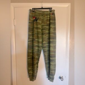 Aviator Nation Camo Green XL